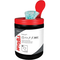 Lingettes nettoyantes &agrave; double action Wypall, 50 lingettes, 12" x 10-1/2" Helyx Safety & Industrial Supplies
