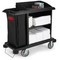 Executive Compact Housekeeping Cart Helyx Safety & Industrial Supplies