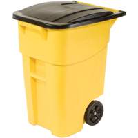Contenant roulant BRUTE, Bord de rue, Plastique, 50 gal. US Helyx Safety & Industrial Supplies