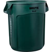 Vented Brute&reg; Waste Container, Plastic, 20 US gal. Helyx Safety & Industrial Supplies
