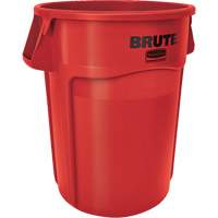 Contenants ronds Brute, Poly&eacute;thyl&egrave;ne, 32 gal. US Helyx Safety & Industrial Supplies