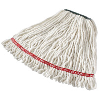 Web Foot&reg; Shrinkless Wet Mop, Antimicrobial, Yarn, 20 oz., Loop Style Helyx Safety & Industrial Supplies