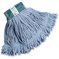 Super Stitch Wet Mop, Floor Finishing, Cotton/Yarn, 15.7 oz., Loop Style Helyx Safety & Industrial Supplies