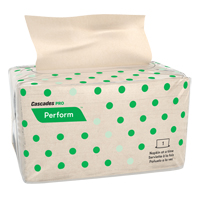 Serviettes enchev&ecirc;tr&eacute;es Pro Perform, 1 pli, 4,25" x 6,5" Helyx Safety & Industrial Supplies