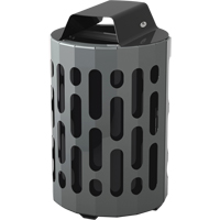 2020 Stingray Waste Receptacles, Metal, 42 US gal. Helyx Safety & Industrial Supplies