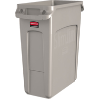 Slim Jim&reg; Vented Containers, Deskside, Polyethylene, 16 US gal. Helyx Safety & Industrial Supplies