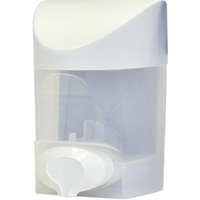 Open Top Lotion Soap Dispenser, Push, 800 ml Capacity, Bulk Format Helyx Safety & Industrial Supplies