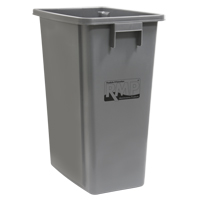 Bac &agrave; d&eacute;chets et de recyclage, Plastique, 16 gal. US Helyx Safety & Industrial Supplies