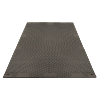 Protecteur de sol d'usage moyen, 4' x 8', Fibre de verre/Polypropyl&egrave;ne, Textur&eacute;, Noir Helyx Safety & Industrial Supplies