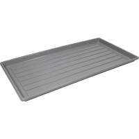 Plateau pour bottes/chaussures humides, Plastique, Gris, 27" lo x 14" la Helyx Safety & Industrial Supplies