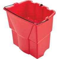 Wavebrake&reg; Optional Dirty Water Bucket, 4.5 US Gal. (18 qt.) Capacity, Red Helyx Safety & Industrial Supplies