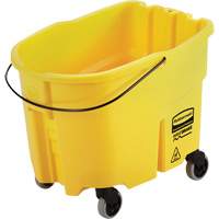 Wavebrake&reg; Mop Bucket, 8.75 US Gal. (35 qt.) Capacity, Yellow Helyx Safety & Industrial Supplies