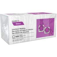Serviettes de table &agrave; pli 1/4 Pro Select, 1 pli, 12,5" x 11,5" Helyx Safety & Industrial Supplies