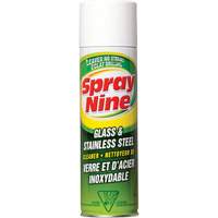 Nettoyant pour verre et acier inoxydable, 600 g, Canette a&eacute;rosol Helyx Safety & Industrial Supplies