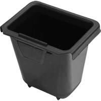 Waste Container, Deskside, Polyethylene, 4-1/4 US Qt. Helyx Safety & Industrial Supplies