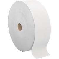 Pro Perform Toilet Paper, Jumbo Roll, 2 Ply, 1250' Length, White Helyx Safety & Industrial Supplies