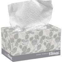 Essuie-mains Kleenex dans une boîte POP-UP*, 1 pli, 10-1/2" lo x 9" la, 120 /pqt Helyx Safety & Industrial Supplies