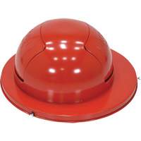 Couvercle pour baril &agrave; d&eacute;chets, Couvercle bomb&eacute;, M&eacute;tal, Convient aux contenants 23-1/2" dia. Helyx Safety & Industrial Supplies