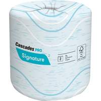 Pro Signature Toilet Paper, 2 Ply, 400 Sheets/Roll, 133' Length, White Helyx Safety & Industrial Supplies