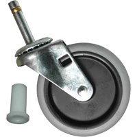 Replacement Stem Caster for Rubbermaid Cart Helyx Safety & Industrial Supplies