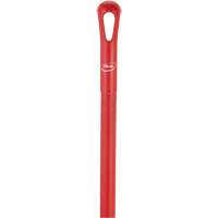 Manche ultra hygi&eacute;nique, Balai/Grattoir/Raclette, Rouge, Ergonomique, 59" lo Helyx Safety & Industrial Supplies