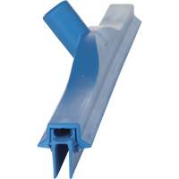Double Blade Ultra Hygiene Squeegee, 24", Blue Helyx Safety & Industrial Supplies