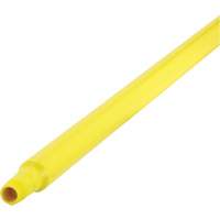 Manche ultra hygi&eacute;nique, Balai/Grattoir/Raclette, Jaune, Ergonomique, 59" lo Helyx Safety & Industrial Supplies
