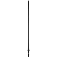 Deck Scrub Handle, Brush/Pad Holder, Black, Telescopic, 62"-113" L Helyx Safety & Industrial Supplies