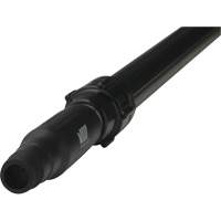 Deck Scrub Handle, Brush/Pad Holder, Black, Telescopic, 62"-113" L Helyx Safety & Industrial Supplies