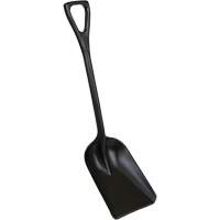 Pelle hygi&eacute;nique monopi&egrave;ce, Lame 10" x 6", Longueur de 37-1/2", Plastique, Noir Helyx Safety & Industrial Supplies