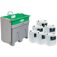 BIO-CIRCLE Maxi Parts Washer Start-Up Package, Plastic Helyx Safety & Industrial Supplies