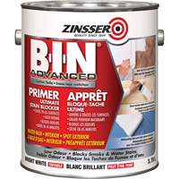Appr&ecirc;t avanc&eacute; &agrave; base de gomme-laque synth&eacute;tique B-I-N, 3,78 L, Gallon, Blanc brillant teintable Helyx Safety & Industrial Supplies