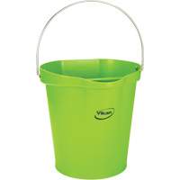 Food Hygiene Bucket, Lime, 3 US gal. Helyx Safety & Industrial Supplies