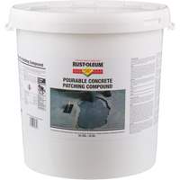 Concrete Saver&reg; Pourable Concrete Patching Compound, Kit, Grey Helyx Safety & Industrial Supplies