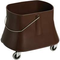 Champ Mop Bucket, 10 US Gal. (40 qt.) Capacity, Brown Helyx Safety & Industrial Supplies