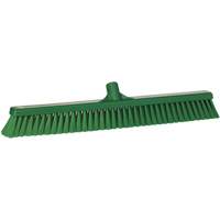 T&ecirc;te de balai-brosse pour petites particules, Crins Fin, 24", Polyester, Vert Helyx Safety & Industrial Supplies