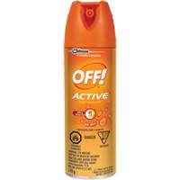 OFF! Active&reg; Insect Repellent, 15% DEET, Aerosol, 170 g Helyx Safety & Industrial Supplies