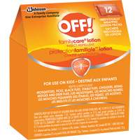 OFF! FamilyCare&reg; Insect Repellent, 7.5% DEET, Lotion, 6 g Helyx Safety & Industrial Supplies