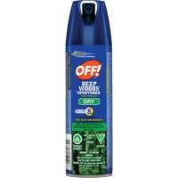 Insectifuge sec pour sportifs Off! R&eacute;gions sauvages, DEET &agrave; 30 %, A&eacute;rosol, 113 g Helyx Safety & Industrial Supplies