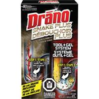 Trousse de furet et gel d&eacute;boucheur pour tuyaux de Drano Helyx Safety & Industrial Supplies
