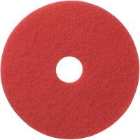 Tampons &agrave; lustrer pour planchers, 12", Lustrage, Rouge Helyx Safety & Industrial Supplies