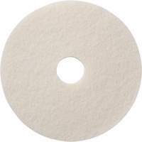 Tampons &agrave; polir pour planchers, 12", Polissage, Blanc Helyx Safety & Industrial Supplies