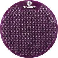 Tamis d'urinoir d&eacute;sodorisant AirWorks Splash Free Helyx Safety & Industrial Supplies
