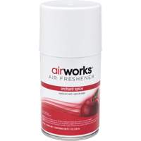 D&eacute;sodorisant en a&eacute;rosol &agrave; doses mesur&eacute;es AirWorks, &eacute;pice du verger, Canette a&eacute;rosol Helyx Safety & Industrial Supplies