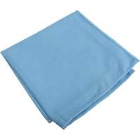 Specialty Glass & Mirror Suede Cloths, Microfibre, Blue Helyx Safety & Industrial Supplies