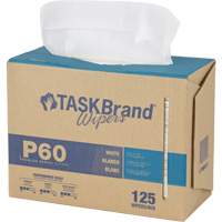 TaskBrand&reg; P60 Premium Series Wipers, All-Purpose, 16-3/4" L x 8-1/4" W Helyx Safety & Industrial Supplies