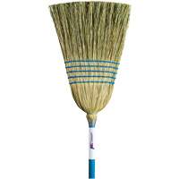 Balai de paille &agrave; usage l&eacute;ger pour int&eacute;rieur/ext&eacute;rieur, Cinq cordes, Manche Bois Helyx Safety & Industrial Supplies