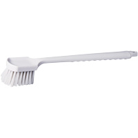 Long Handle Pot Brush, 20" L, Polypropylene Bristles, White Helyx Safety & Industrial Supplies