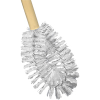 HD Toilet Brush with Wire Centre, 20" L, Polypropylene Bristles, Yellow Helyx Safety & Industrial Supplies