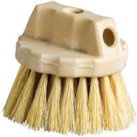 Round Cleaning Brush, 5" L, Tampico Bristles, Beige Helyx Safety & Industrial Supplies